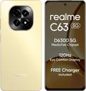 realme C63 5G Charger in the Box (Starry Gold, 128